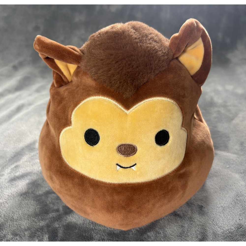 Squishmallows Flip-A-Mallows Reversible Werewolf Monster Plush 8" Brown Green